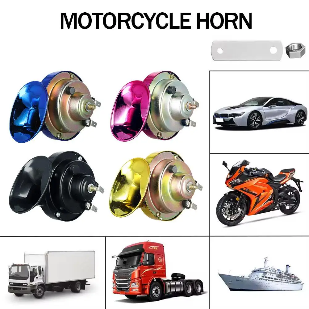300db 12V Motorcycle Horn Car  - Emergency Whistle Loud recension och pris