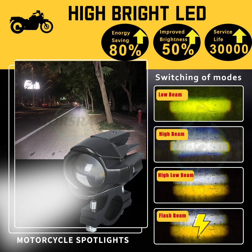 Auxiliary Led Headlights For M - Sos Light Strobe recension och pris