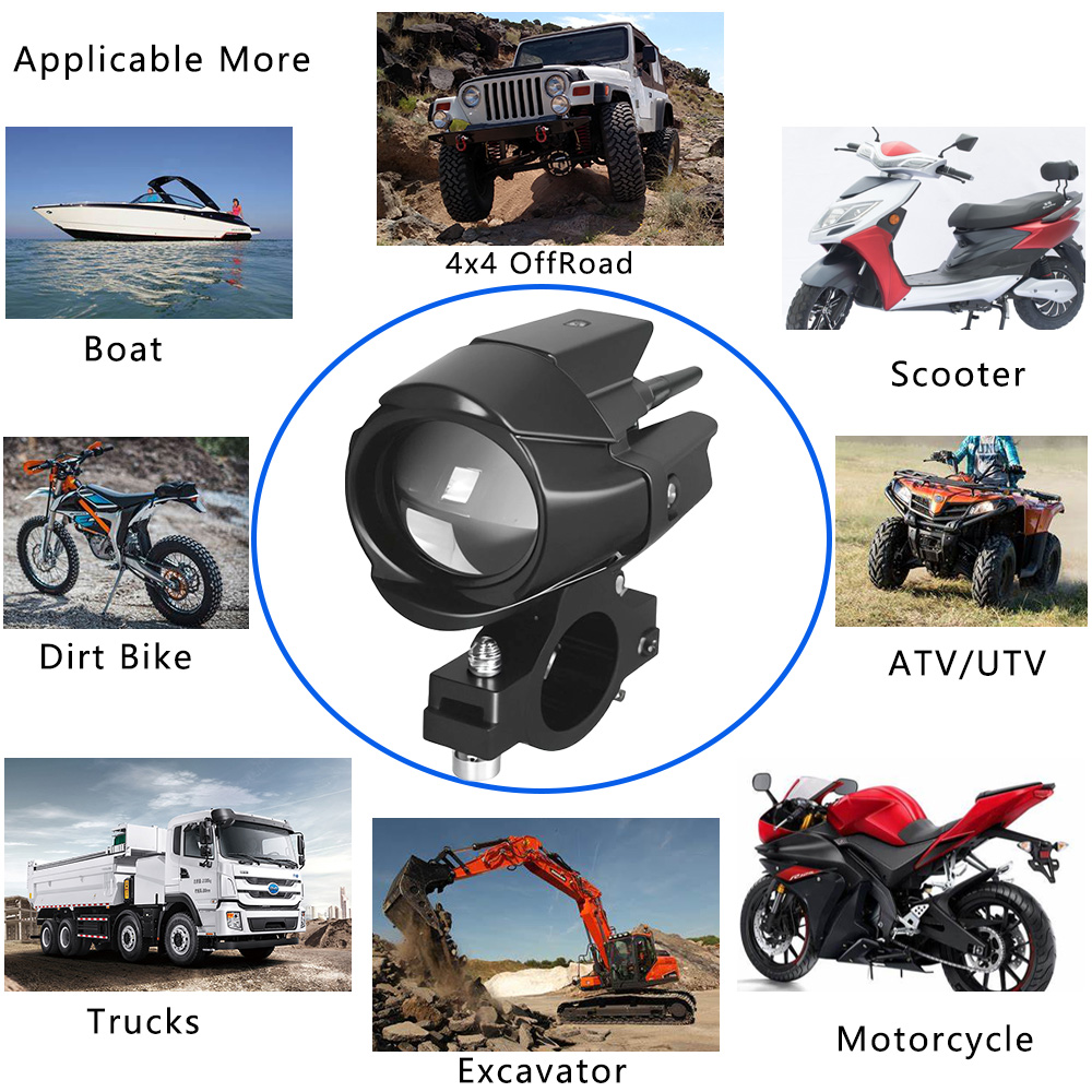 Auxiliary Led Headlights For M - Sos Light Strobe recension och pris