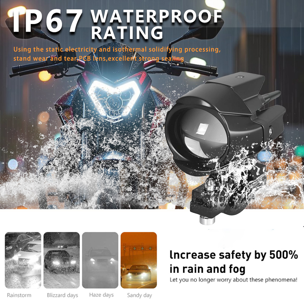 Auxiliary Led Headlights For M - Sos Light Strobe recension och pris