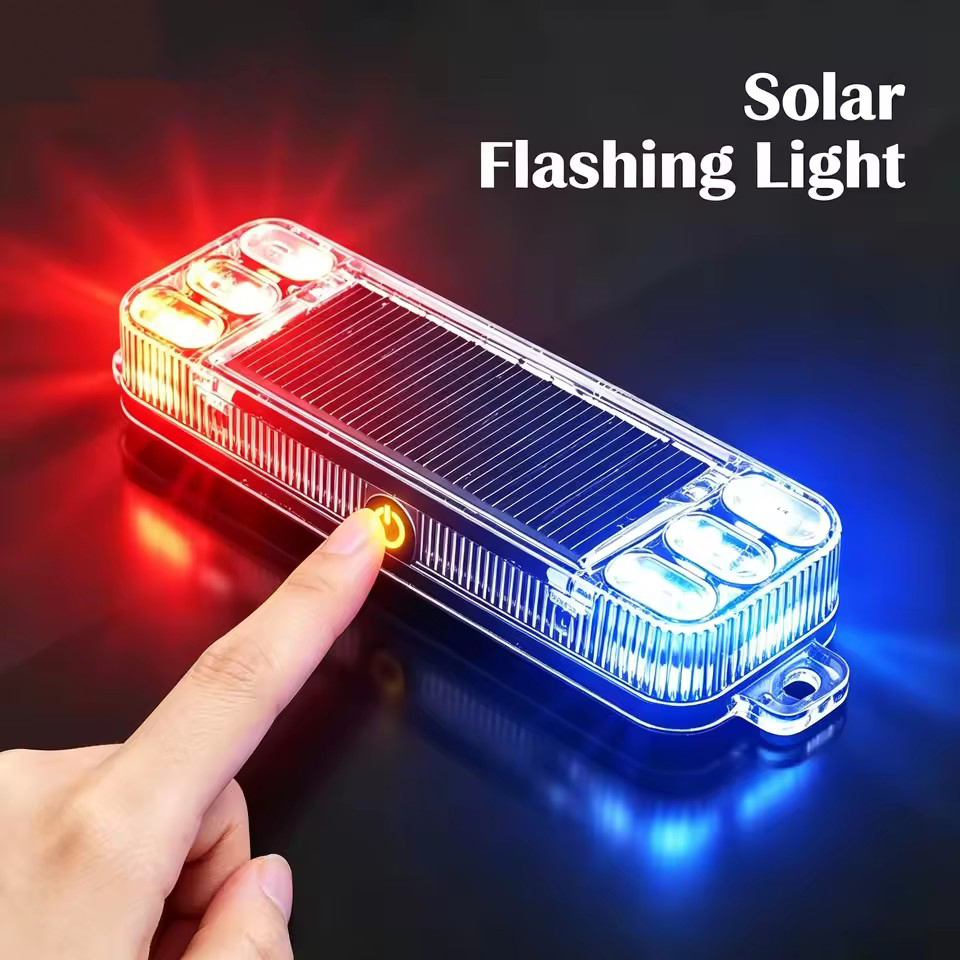 Solar powered cars, motorcycle - Sos Light Strobe recension och pris