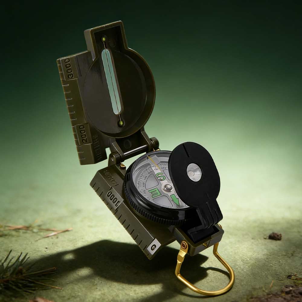 Waterproof Professional Compas - Compass Lensatic recension och pris