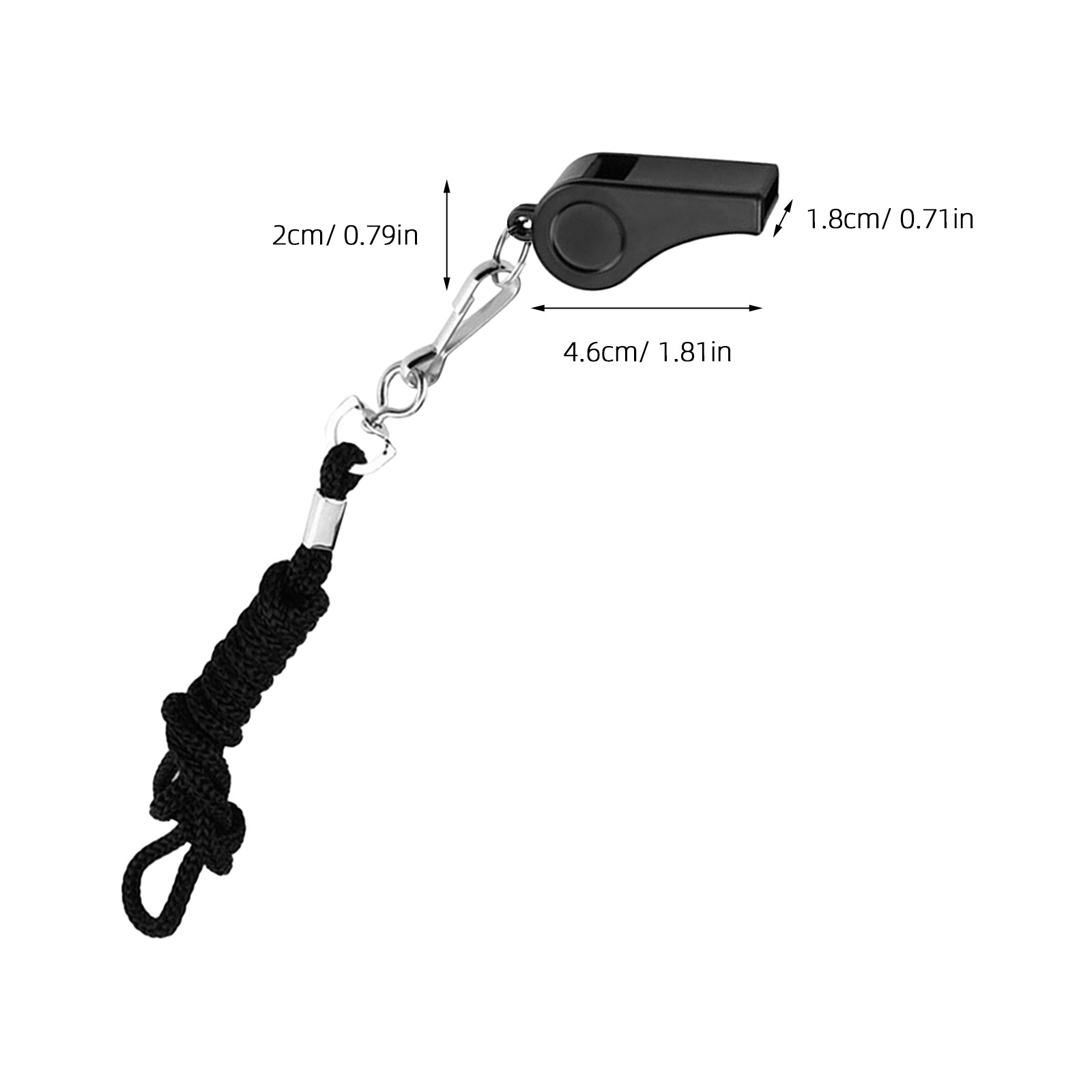 8Pcs Metal Portable Survival W - Emergency Whistle Loud recension och pris