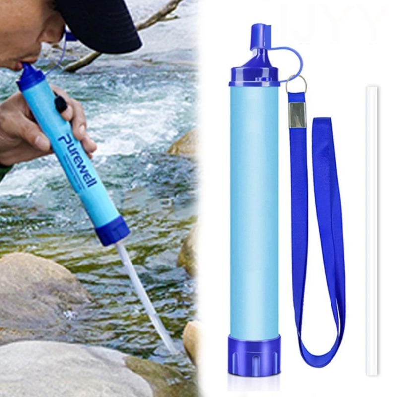 Backpacking Portable Water Fil - Water Purification Straw recension och pris