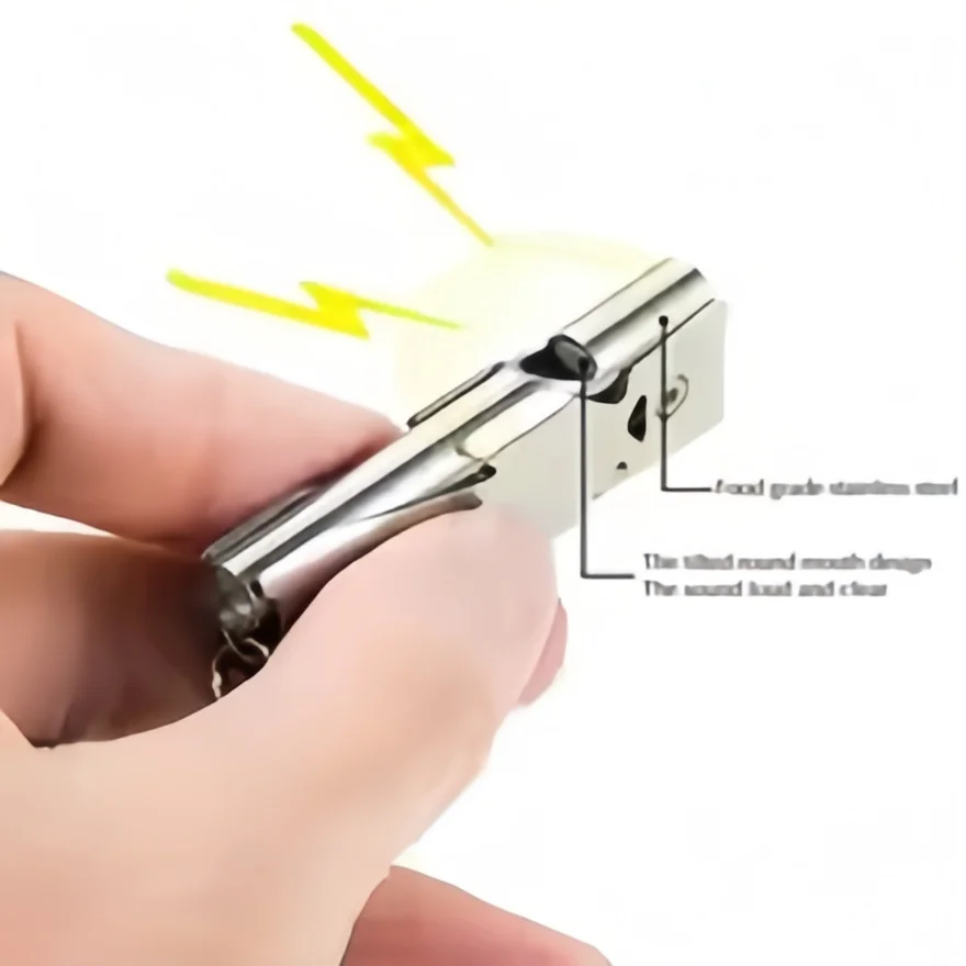 Survival Whistle Keychain–High - Emergency Whistle Loud recension och pris