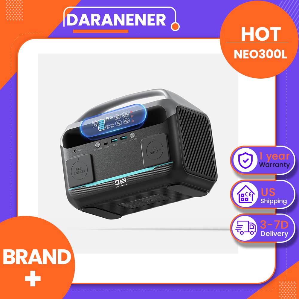 Daranener NEO300L 350W Portabl - Solar Emergency Charger recension och pris